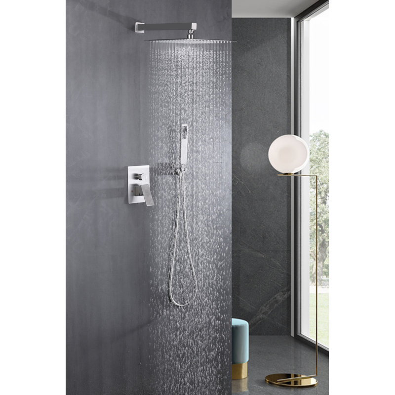 Wonderland America Rainfall Volume Control Shower Faucet with Roughin